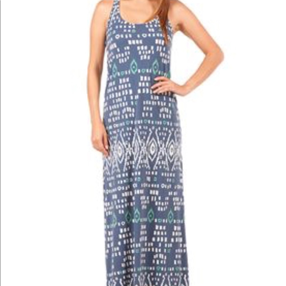 Tori Richard Makonde Racerback Maxi Dress …